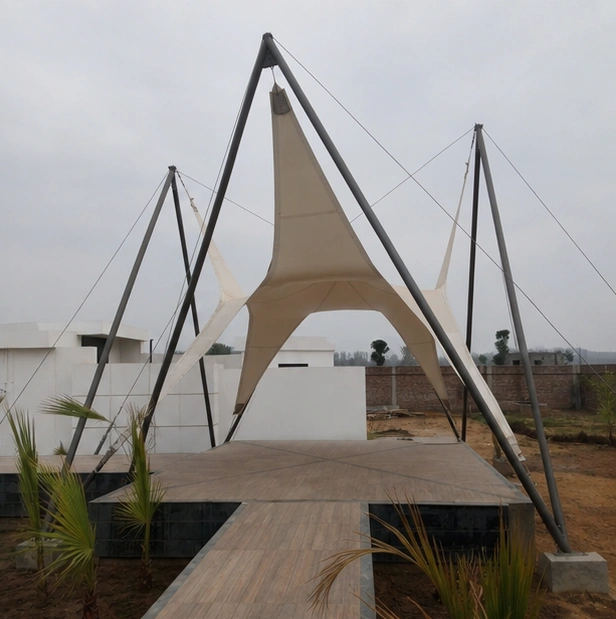 Salwan, Ludhiana tensile structure, Ekra Decor &mdash; photograph 3